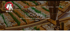 Desktop Screenshot of migasushi.com